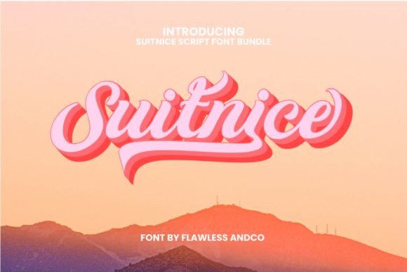 Suitnice Font Poster 1
