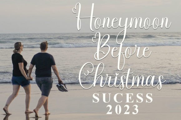 Summer Beach Font Poster 2