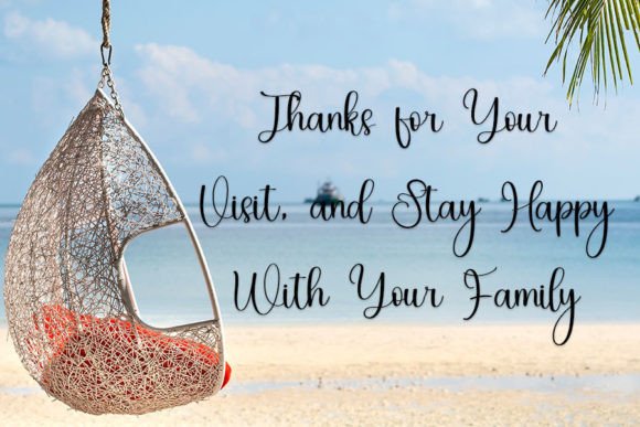 Summer Beach Font Poster 5