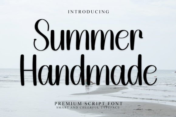 Summer Handmade Font Poster 1