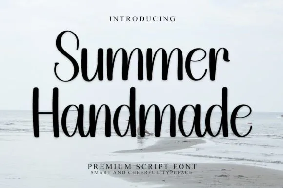 Summer Handmade Font Summer Handmade Font Poster 1