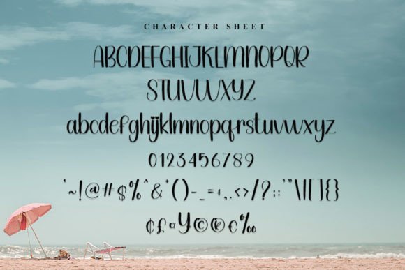 Summer Handmade Font Poster 3
