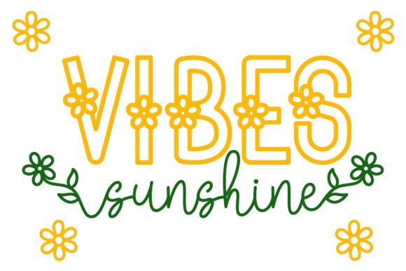 Sun Flower Duo Font Poster 3