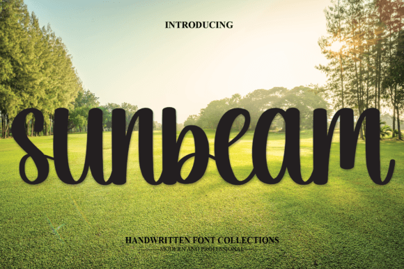 Sunbeam Font Poster 1