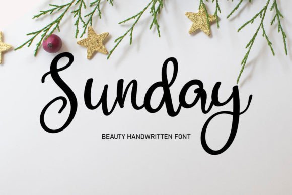 Sunday Font