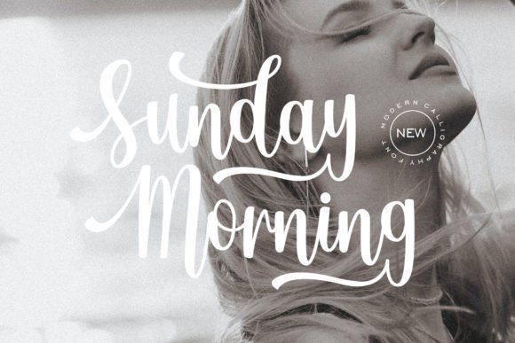 Sunday Morning Font Poster 1