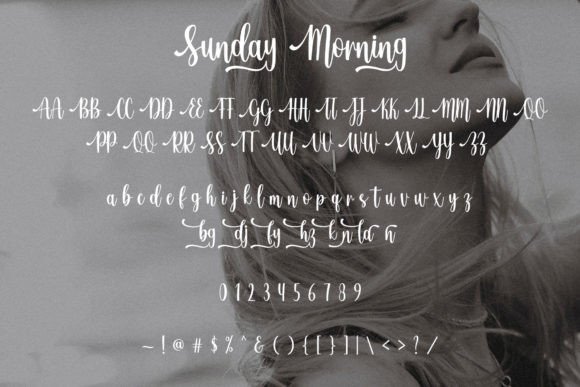 Sunday Morning Font Poster 6