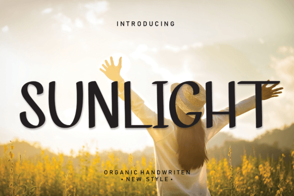 Sunlight Font Poster 1