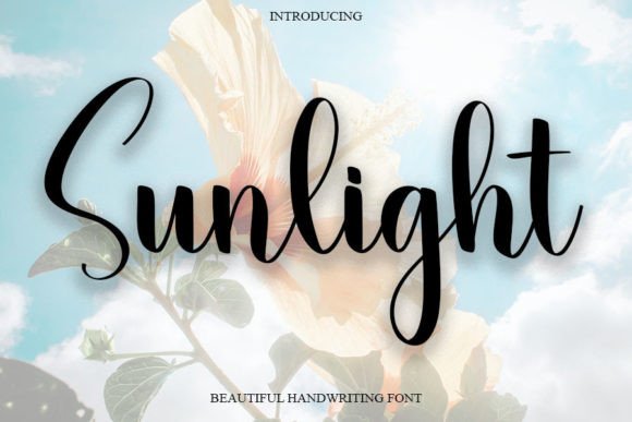 Sunlight Font Poster 1