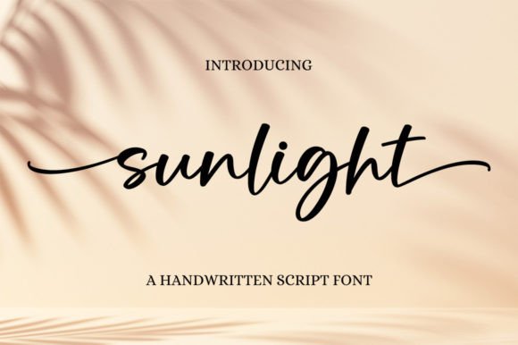 Sunlight Font Poster 1