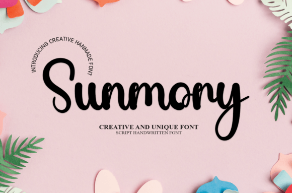 Sunmory Font