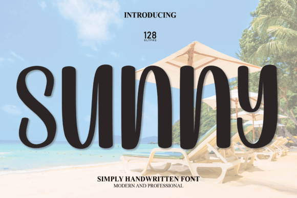 Sunny Font Poster 1