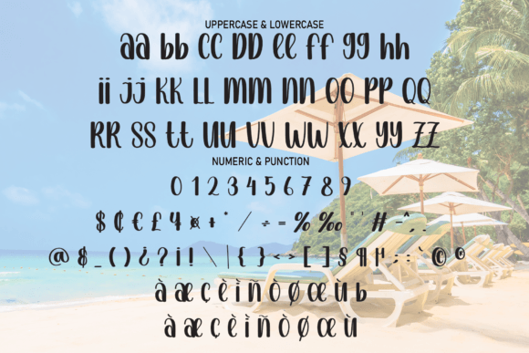 Sunny Font Poster 6
