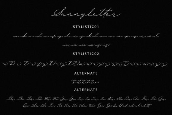 Sunnyletter Font Poster 9