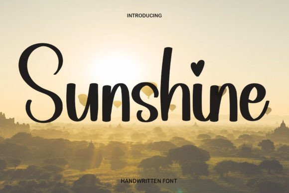 Sunshine Font