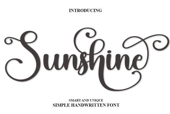 Sunshine Font