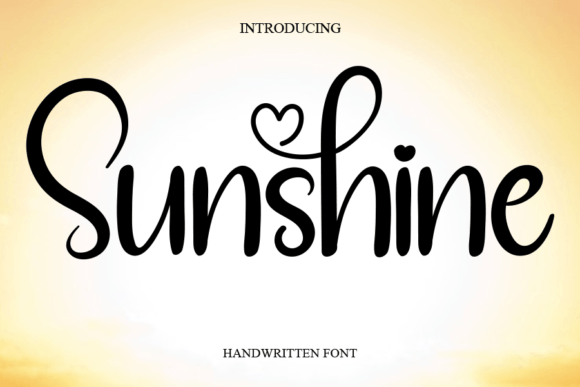 Sunshine Font