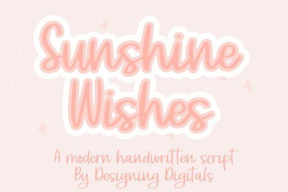 Sunshine Wishes Font