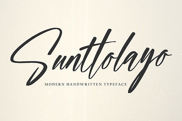 Sunttolayo Font Poster 1