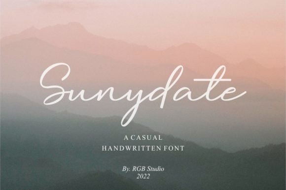 Sunydate Font Poster 1