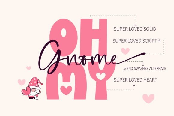 Super Loved Font Poster 2