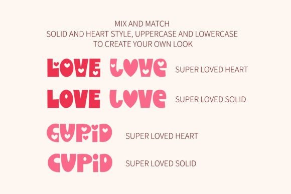 Super Loved Font Poster 12