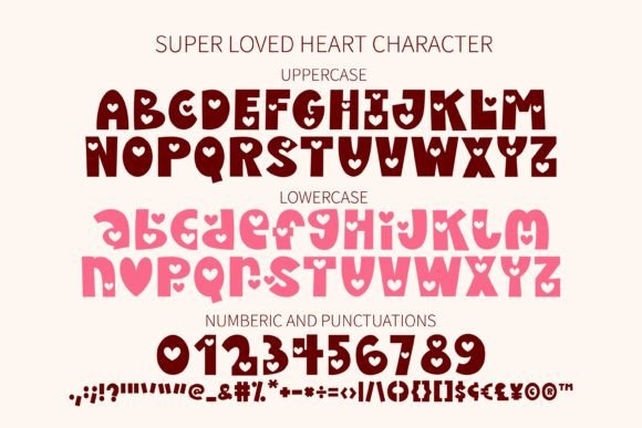 Super Loved Font Poster 14