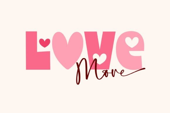 Super Loved Font Poster 6