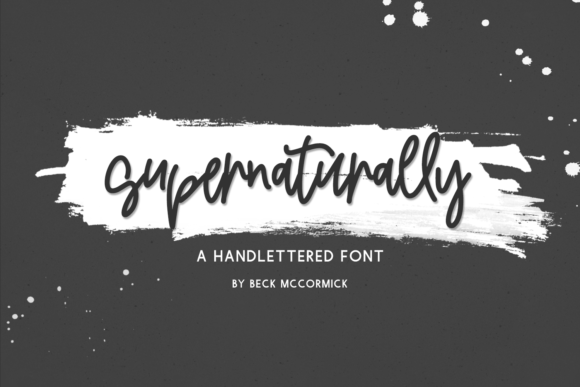 Supernaturally Font