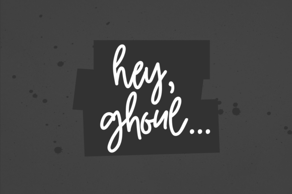 Supernaturally Font Poster 7