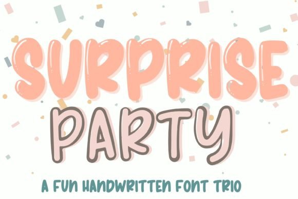 Surprise Party Trio Font