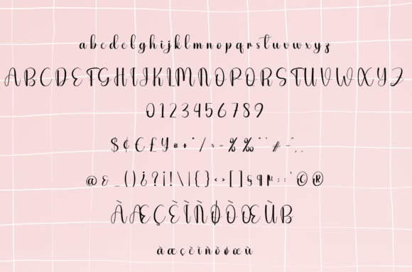 Surprise Valentines Font Poster 5