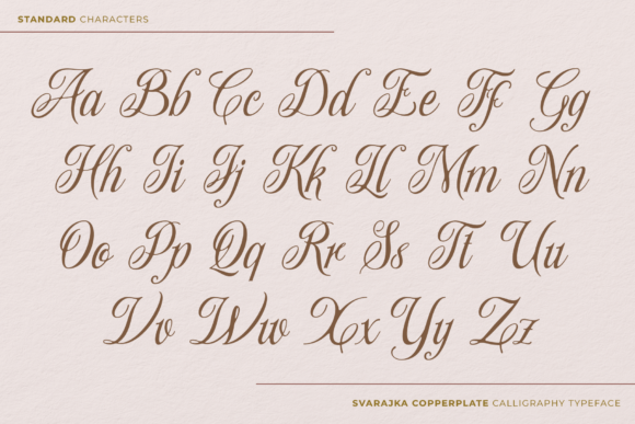 Svarajka Font Poster 7