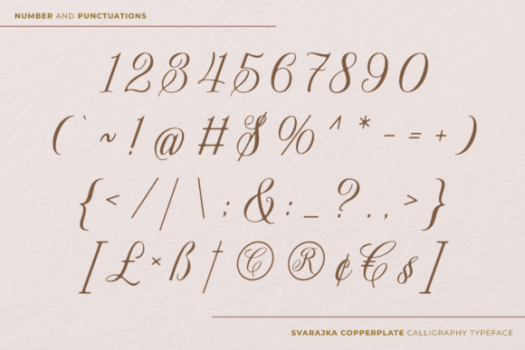 Svarajka Font Poster 8