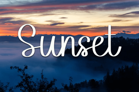 Sweater Font Poster 3