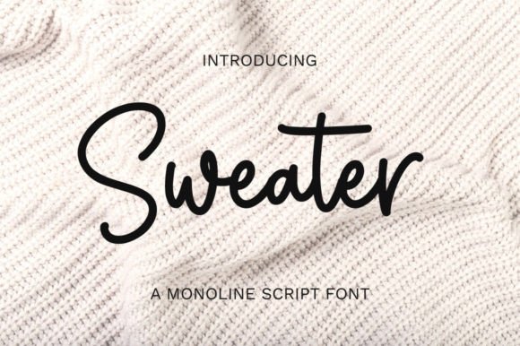 Sweater Font