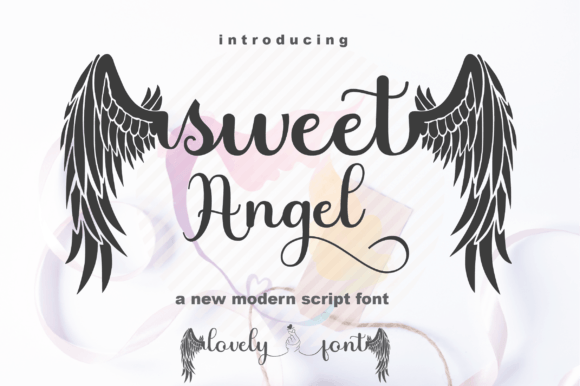 Sweet Angel Font Poster 1