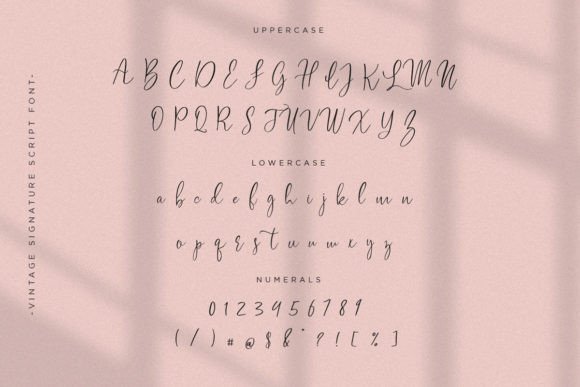 Sweet Bloom Font Poster 9