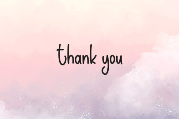 Sweet Cloud Font Poster 8