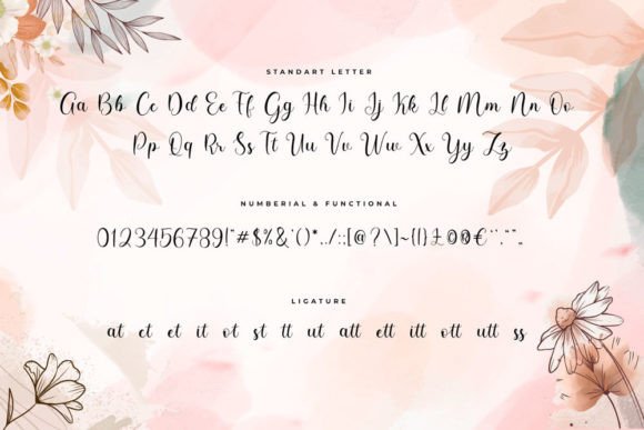 Sweet Daisy Font Poster 13