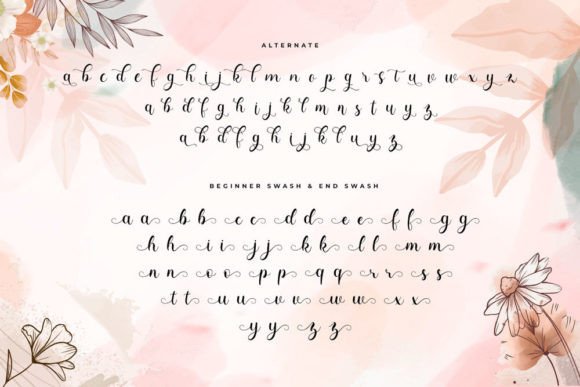 Sweet Daisy Font Poster 14