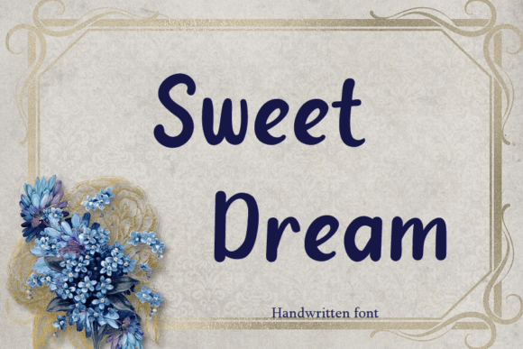 Sweet Dream Font Poster 1