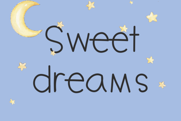 Sweet Dreams Font Poster 1