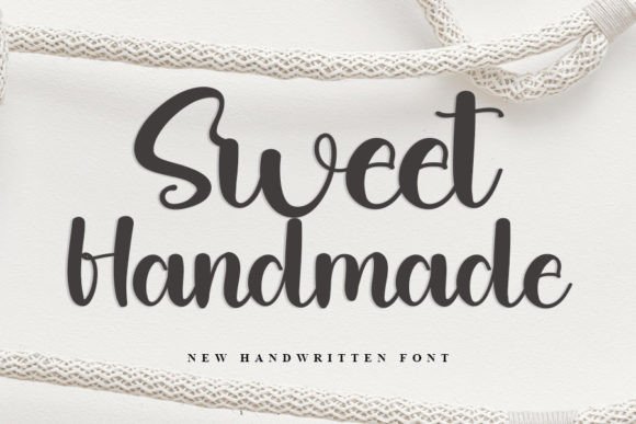 Sweet Handmade Font Poster 1