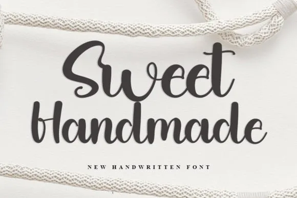 Sweet Handmade Font Sweet Handmade Font Poster 1