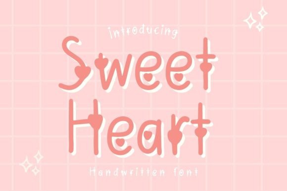 Sweet Heart Font Poster 1