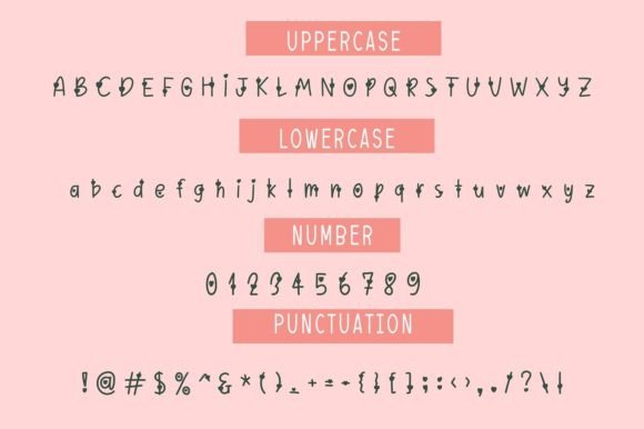Sweet Heart Font Poster 2