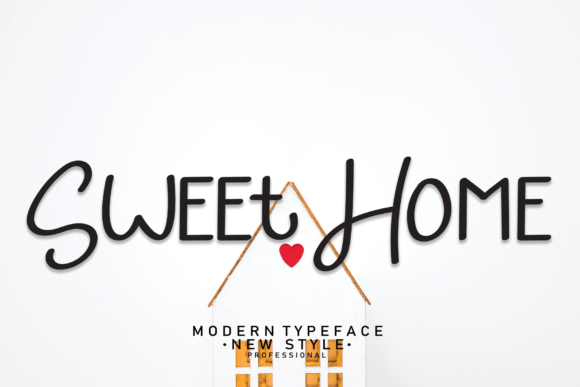 Sweet Home Font Poster 1