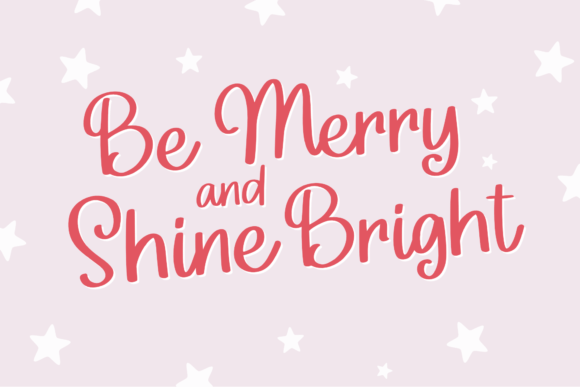 Sweet Reindeer Font Poster 3