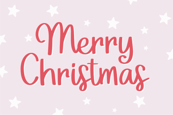 Sweet Reindeer Font Poster 4